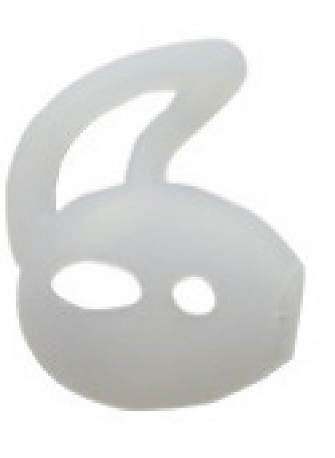 Generic - For Airpods Headphone Covers TWS Huawei Xiaomi Rammer Silicone Earbuds Earbuds Ear Cap Apple Second Generation Headset-Color:Transparent (double Hole With Ears)-Model:ES32  ES62  ES68 - Image 1