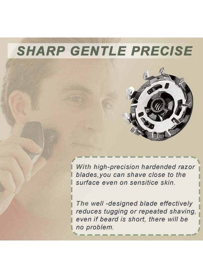 KRSURERICHER - Sh50/52 Replacement Heads For Philips Norelco Shavers Series 5000 Powertouch Oem Sh50 Multiprecision Blades Upgrade Head (6 Count) - Image 1