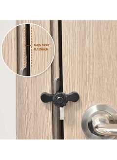 Y&D SYOSI 2 Pcs Portable Travel Door Locks, Hotel Anti-Theft Lock for Additional Privacy and Safety, Sturdy Stainless Steel Travel, Business Trip Homeuse Protect Personal Safety  - Image 2