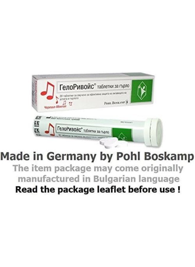 Gelo Revoice Throat Lozenges, 20 Pieces - Image 3