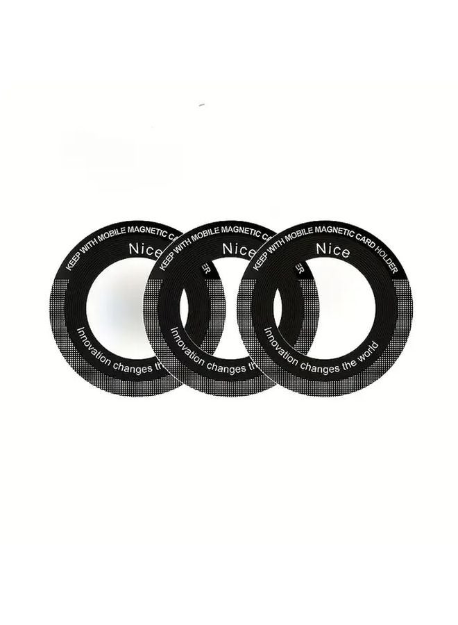 3pcs Magnetic Car Phone Holder Rustproof Wireless Charging Hands Free Driving - Image 1