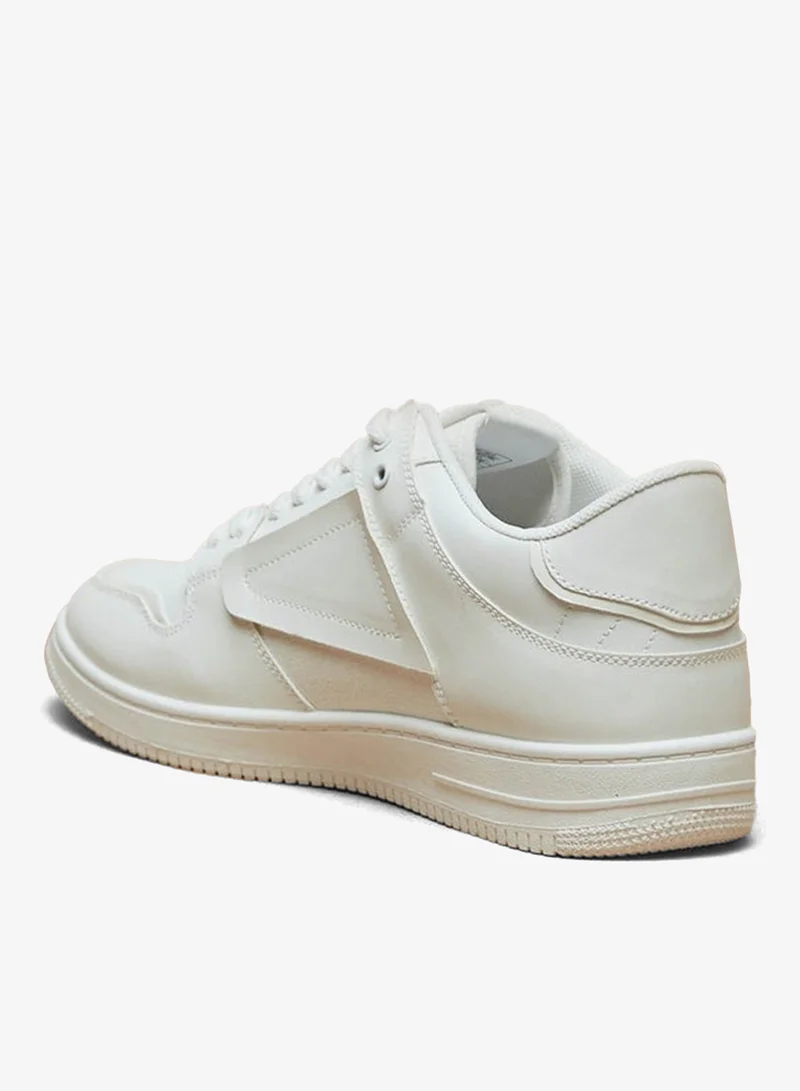 LBL Men Colourblock Lace-Up Sneakers