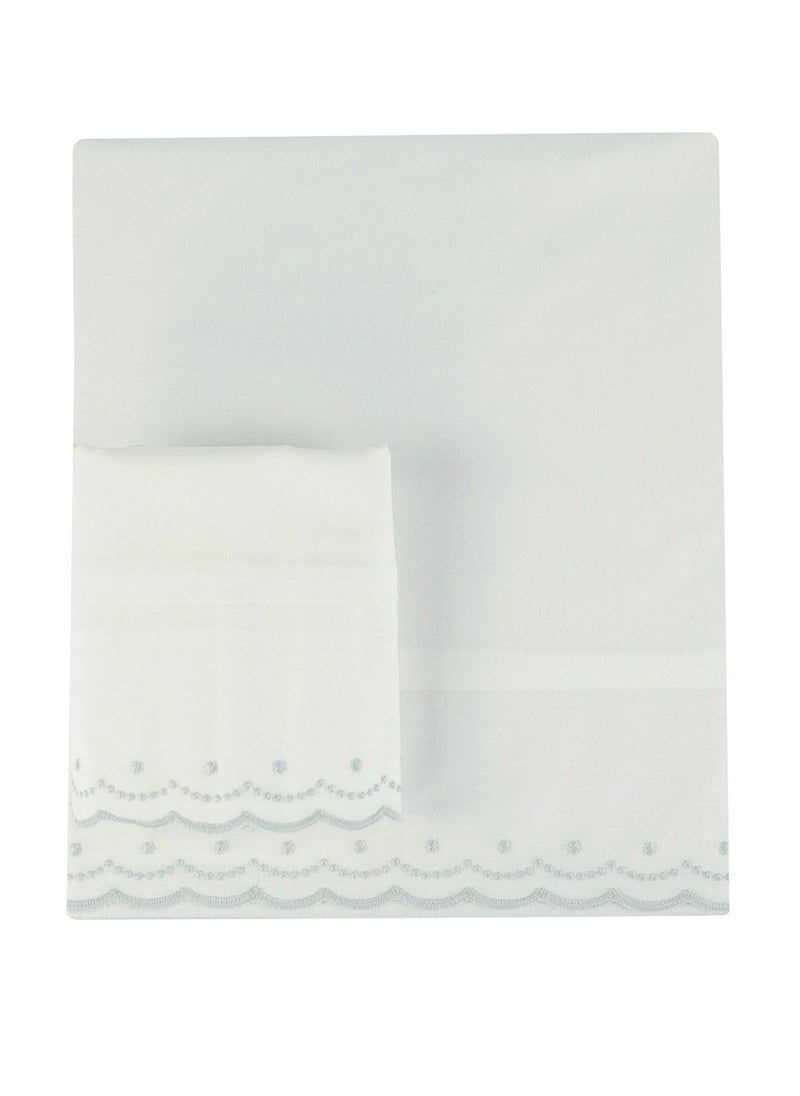 Bumble & Bird Bumble & Bird - Plumeti Baby Bedding Set For Moses Basket - 3pcs - Grey  - Image 4