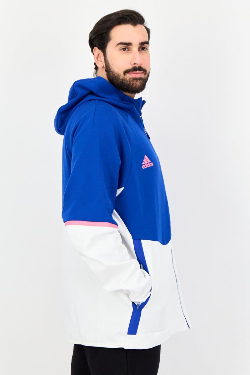 Adidas ملابس رياضية للرجال بأكمام طويلة مناسبة للخارج، متعددة الألوان - Image 2