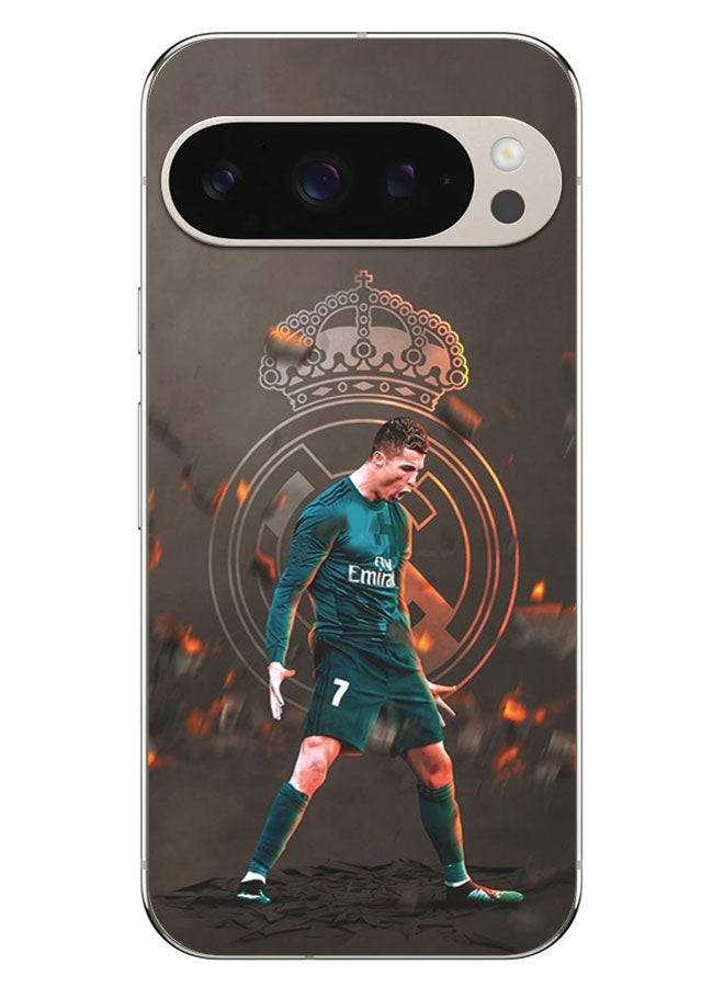 EYE CATCH Printed Protective Case Cover For Google Pixel 9 Pro  -  Ronaldo - Image 1