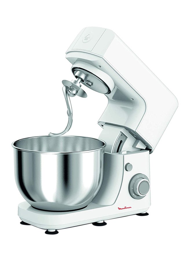 Moulinex Kitchen Machine | Masterchef  Kitchen Machine | Silver/ Stainless Steel/Plastic | 2 Years Warranty 4.8 L 800 W QA150127 White/Silver - Image 3