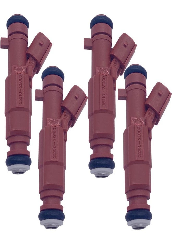 Amrxuts 4pcs/lot 35310-2E000 Fuel Injector for Hyun-dai 2011-2015 Elantra for Kia 2015 Forte 2012-2013 Soul 1.8L L4 FJ1182, 842-12375 - Image 1