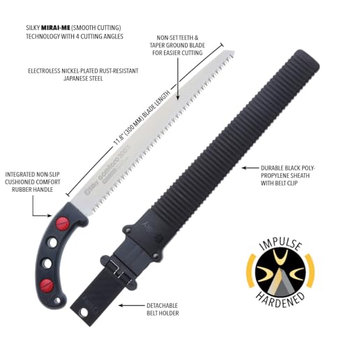 Silky GOMTARO Professional Hand Saw 300mm Large Teeth (102-30) - Image 3