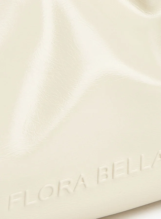 Flora Bella By Shoexpress Solid Shoulder Bag with Detachable Pouch