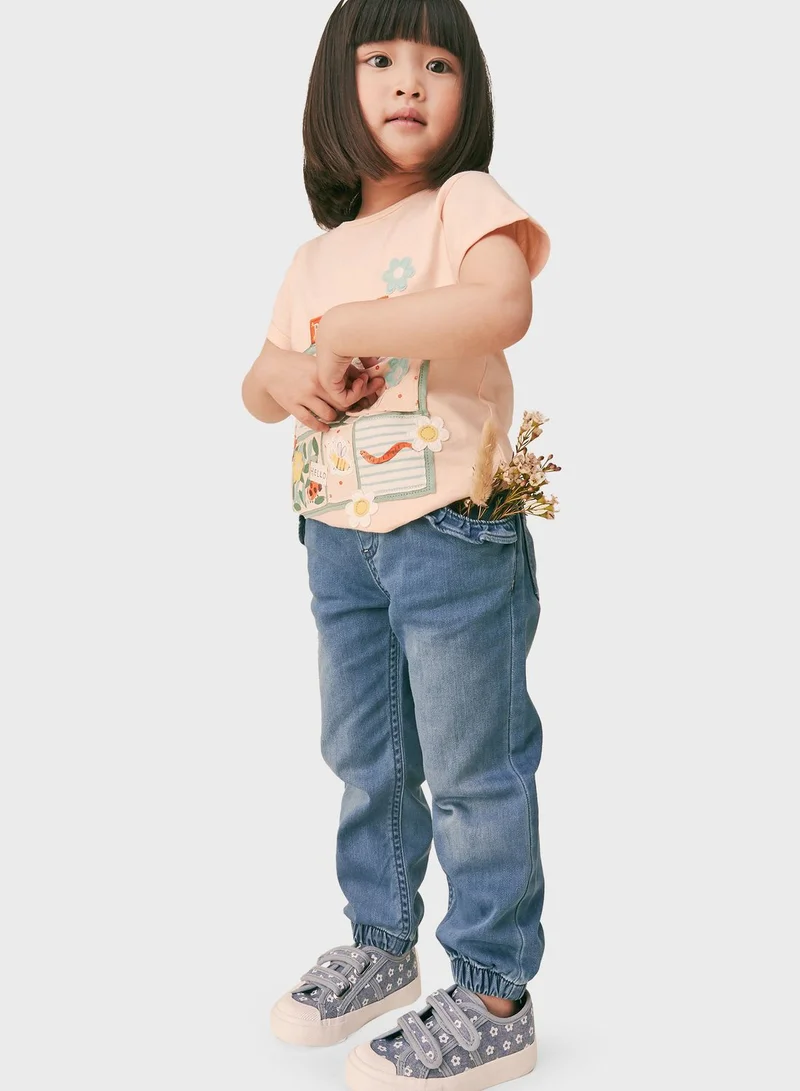 mothercare Mid-Wash Jogger Jeans