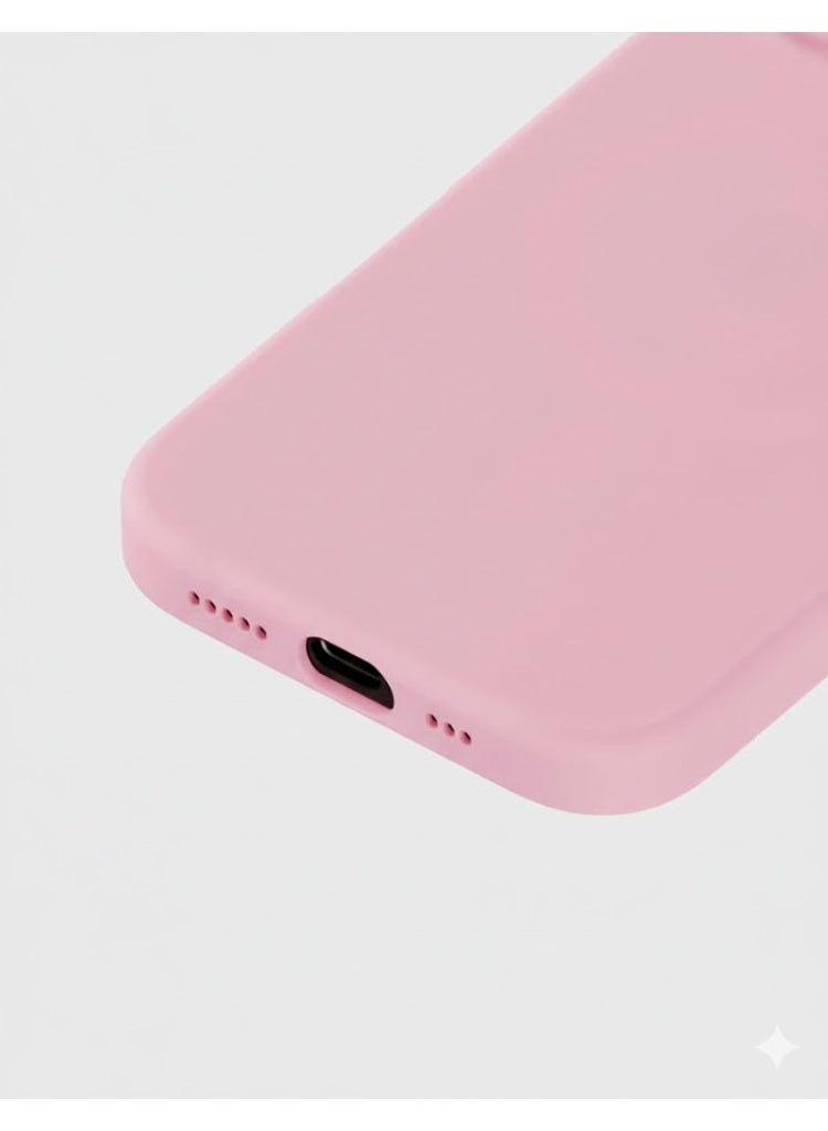 بليكس غطاء جراب هاتف آيفون 16 بلس مزود بغطاء حماية من السيليكون السائل الناعم مضاد للخدش ومضاد للصدمات مع بطانة من الألياف الدقيقة، غطاء خلفي واقي نحيف مع ملمس مريح للحمل ومضاد للبصمة - Image 4