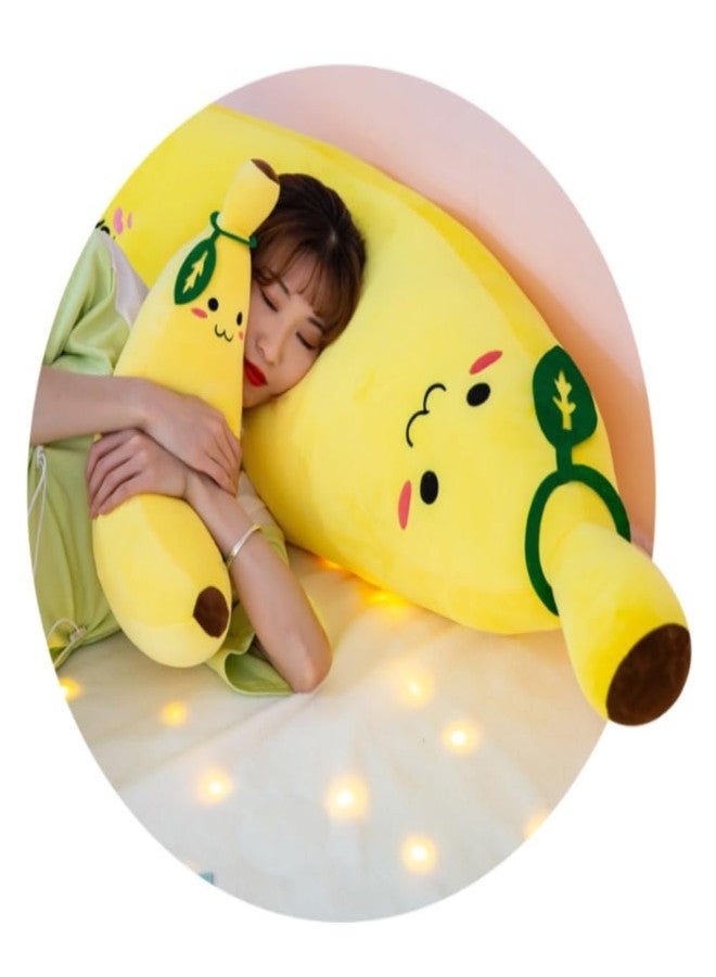 OPHRBU Kids Pillows Plush Banana，Cute Soft Comfortable Hugging Pillow Birthday Gifts for Kids.1 Piece Yellow (13.8in) - Image 5