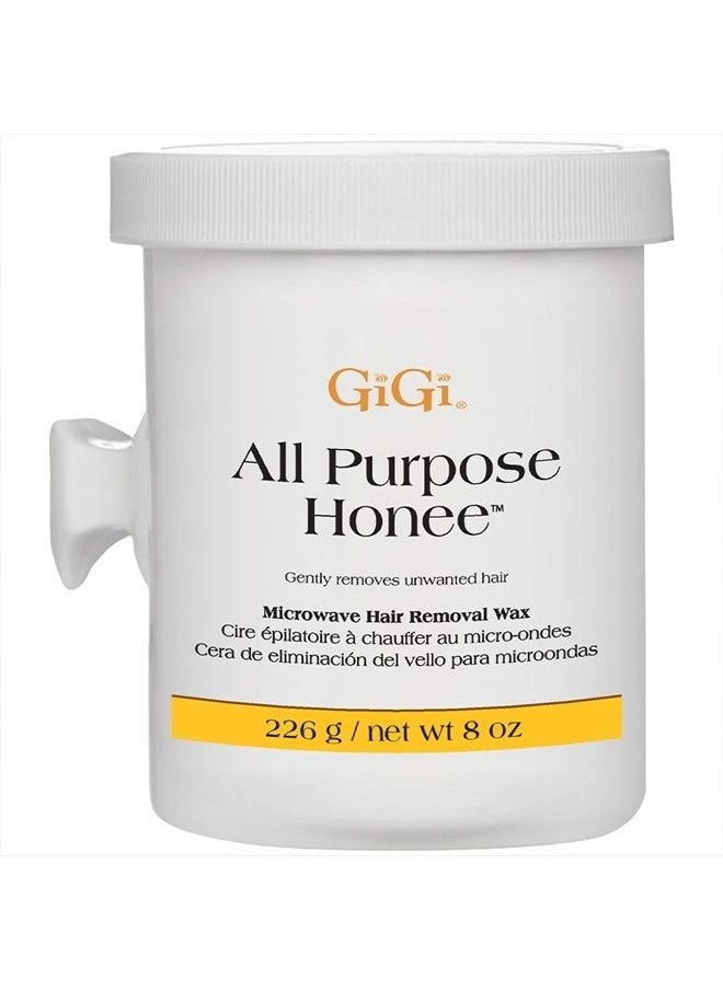 GiGi All Purpose Honee - Microwave Hair Removal Wax, 8 Ounces  - Image 1
