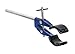 EISCO EISCO 2 Prong, Vinyl Coated, Burette, Flask, Beaker Clamp on Stainless Steel Rod - 4.25" Max Clamp Opening, 5.5" Rod -  - Image 2