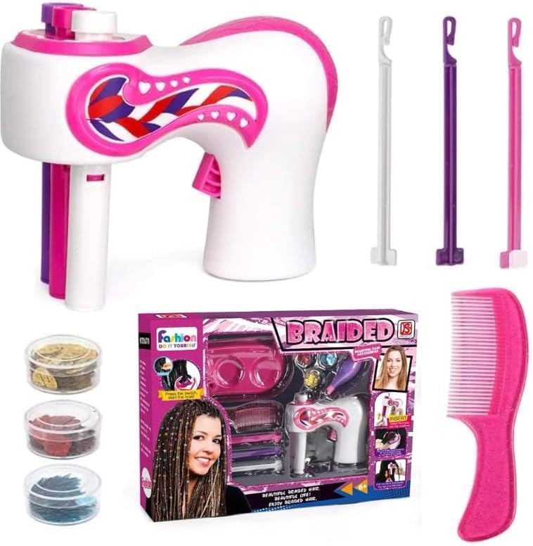 910 Hair Styling Styler Tools Hairdressing Decoration Automatic Braiding Machine ThreeTwist Braid DIY Fast Twist Hair Braiding Kit