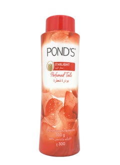 Pond's Starlight Perfumed Talc Powder, Orchid & Jasmin Notes 300gm