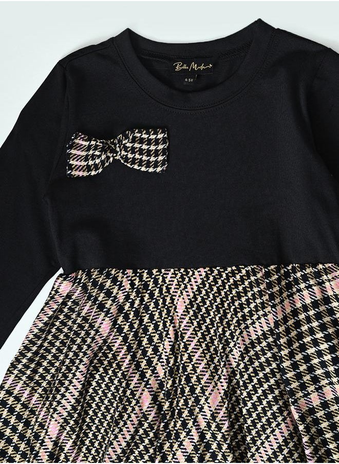 BELLA MODA Longline Printed Top with Bow Detail & Trousers Co-Ords Set by Styli  - Image 3
