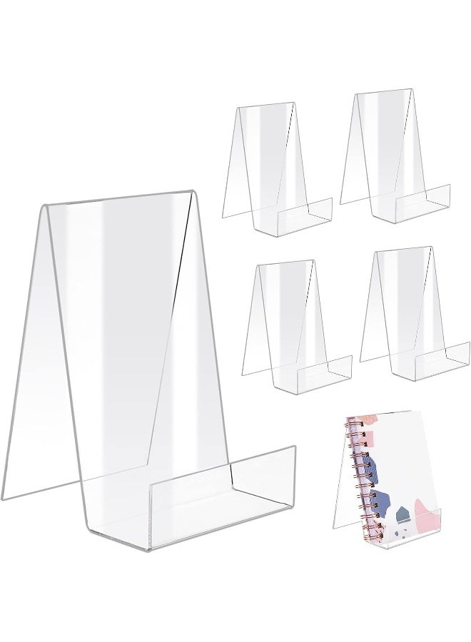 TPGP 6Pcs Clear Acrylic Book Stand - Image 1