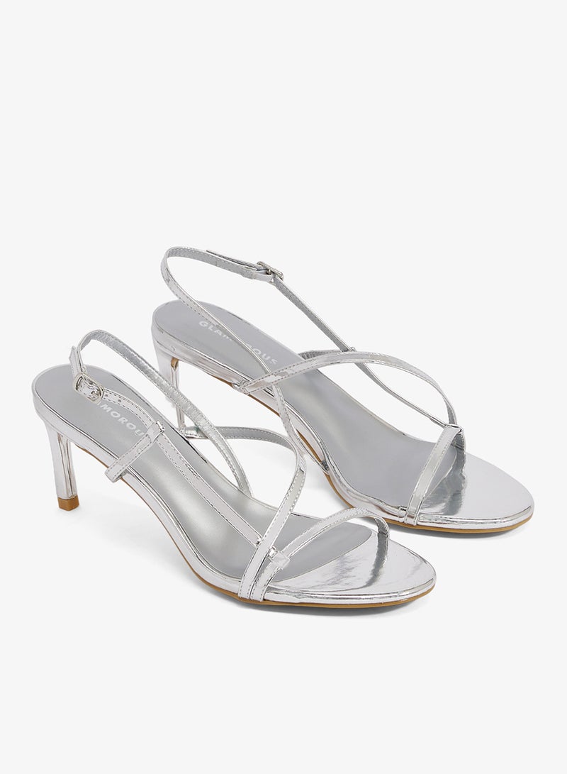 جلاموروس صنادل بكعب بحزام خلفي كاجوال - Image 4