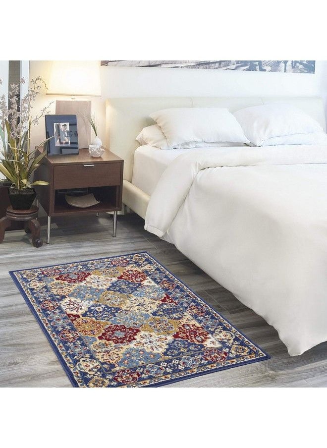 Nourison - Grafix Persian Multicolor 3' X 5' Area Rug Easy Cleaning Non Shedding Bed Room Living Room Dining Room Kitchen (3X5) - Image 1