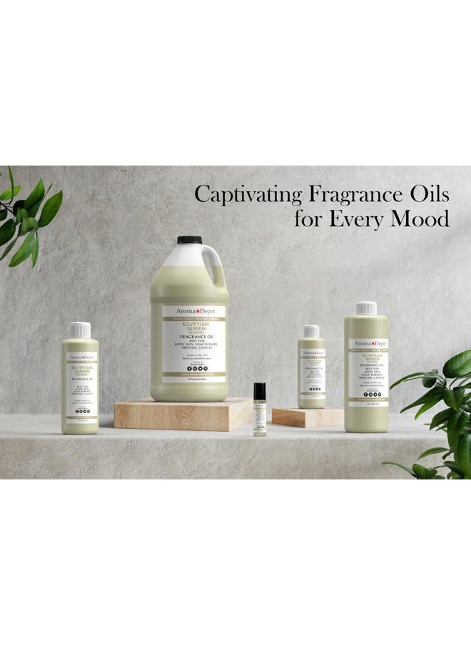 Aroma Depot Egyptian Jasmine 4 oz. Fragrance Oil I Perfume I Skin Oil I Scented Oil. DIY Projects Such as Candles, Bath Bombs, Body Butters, Creams & Lotions. Few Drops in The Diffuser, Burners, or Warmers.  - Image 5