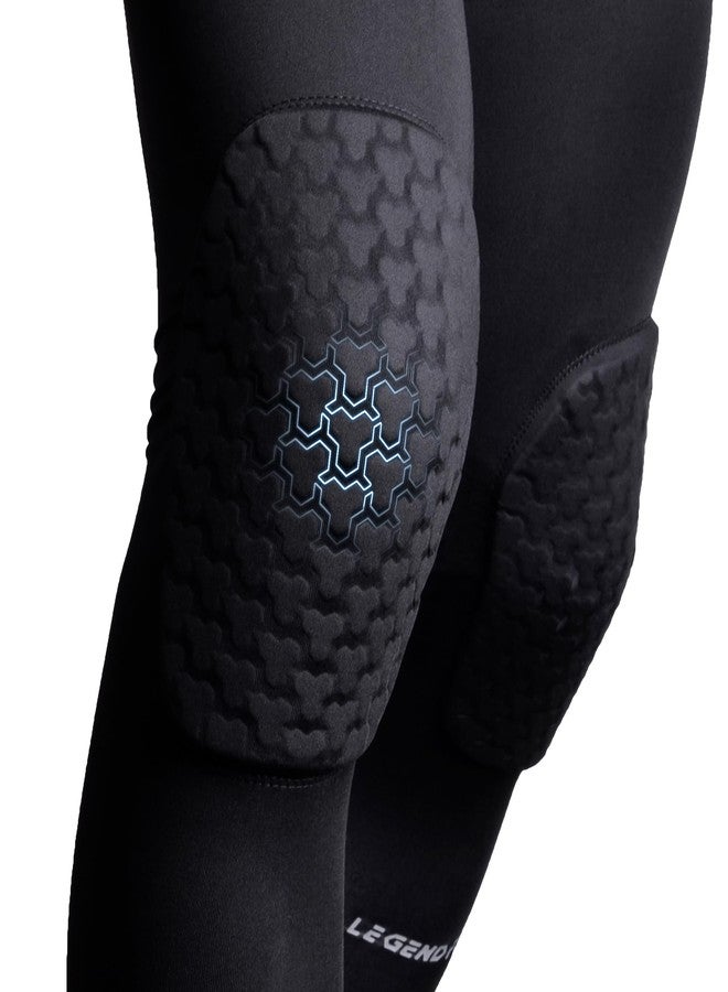 Legendfit Basketball Long Knee Pads Compression Leg Sleeves Protector - Image 2