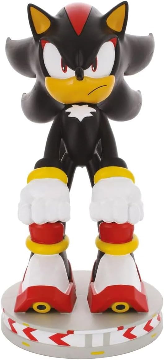 Exquisite Gaming Shadow the Hedgehog Controller Holder SEGA Phone Stand Cable Guy Figure - Image 2