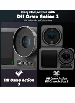 KASTWAVE 2 Sets Compatible for DJI OSMO Action 3 Screen Protector Anti Scratch High-Definition Tempered Glass, Screen Protector 2Pack  - Image 4