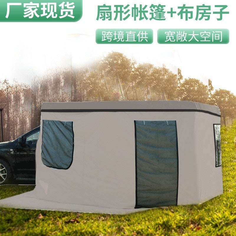 73Hours Rear Tent Automatic Suv Camper Side Extension Tent Fan Tent Rainproof Car Side Tent 270 Degrees Speed - Image 1