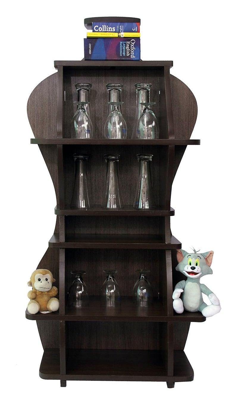 Gr8 Bunch Gr8 Bunch Book Shelf Lady Figure Shaped Brown  - Image 3