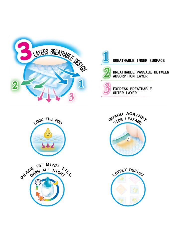 Merries Kao toddler pants XL38 pcs, Totory, 12-22kg,Japan import，incremental unisex，pants diapers are not tape diapers - Image 3