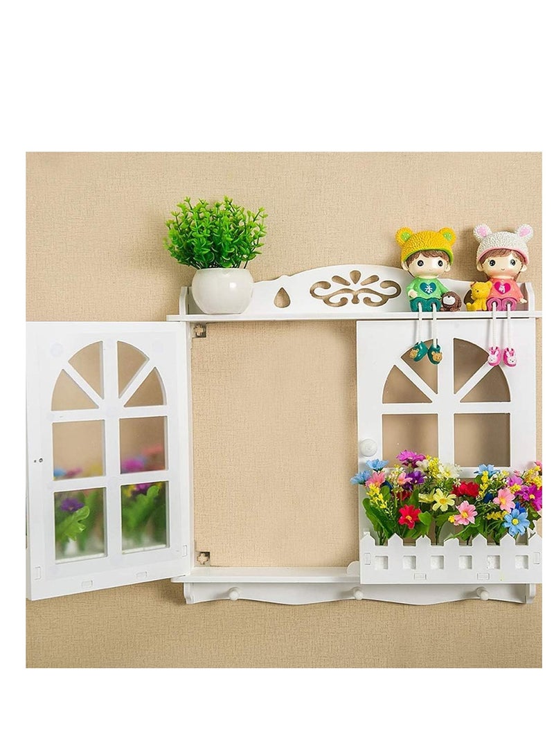 𝐅𝐅𝐃 Modern Minimalist Meter Box Decoration Shield | Creative Wall-Mounted Power Distribution Box Cover with Free Hole Punch Installation | Stylish Living Room Decorative Shelf  - Image 4