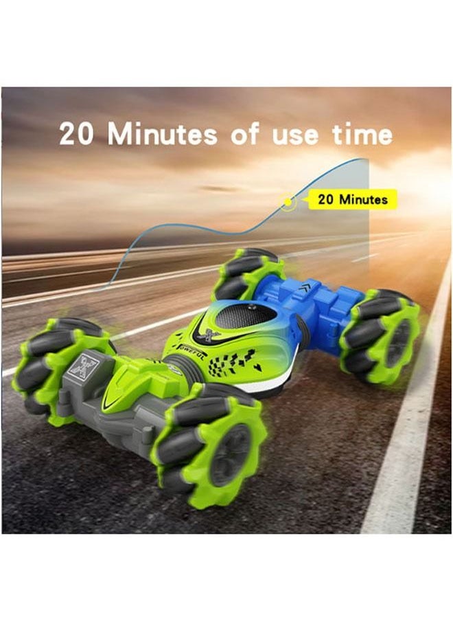 YelaJoy - Toy Remote Control Car Car Hand Control Rc Stunt Car Four Wheel Drive 2.4ghz Remote Control Gesture Sensor Toy Car Drift Twist Car Off-Road With Lights And Music Suitable For Birthday Gifts - Image 1