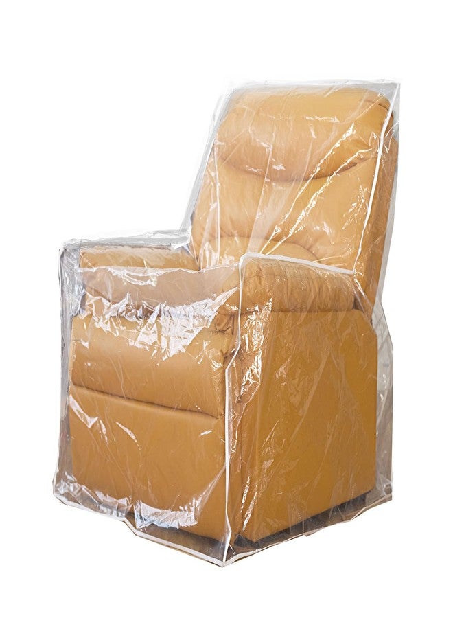 Drihara غطاء كرسي استرخاء بلاستيكي من دريهارا للحيوانات الأليفة | واقي من خدش القطط والكلاب، غطاء أريكة/كنبة شفاف من الفينيل المقاوم للماء، غطاء سميك مقاوم للغبار والخدوش (صغير) - Image 3