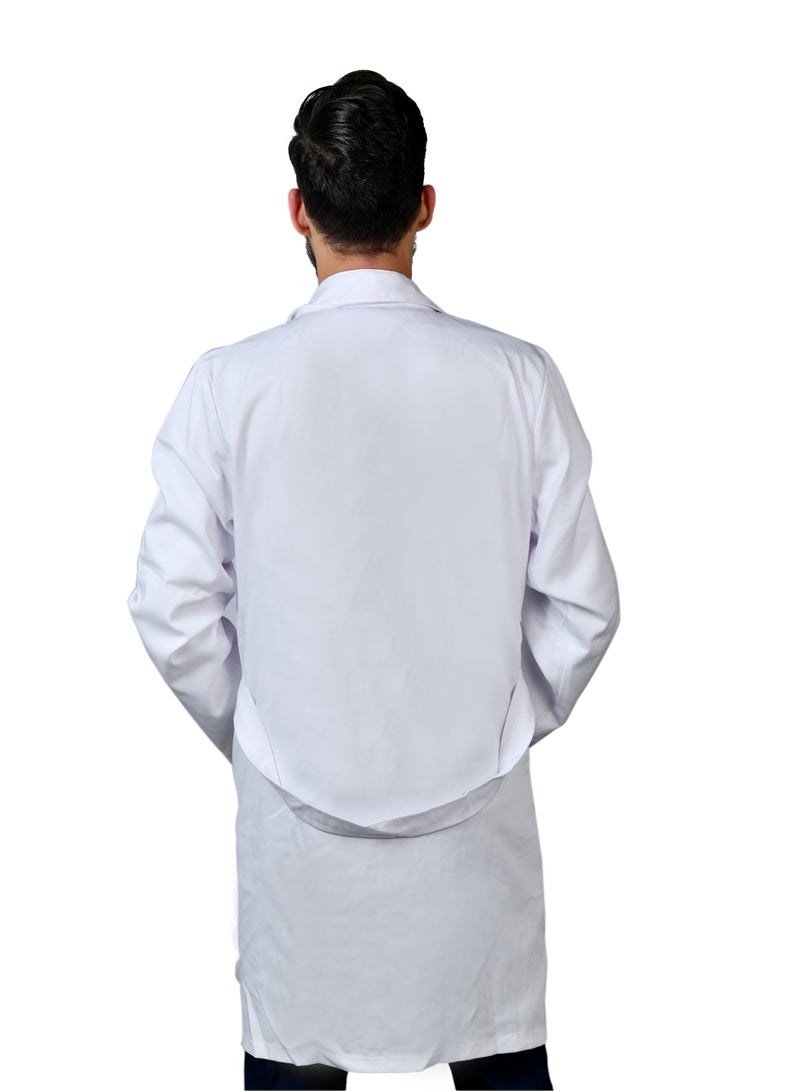 men's medical white coat - Image 3
