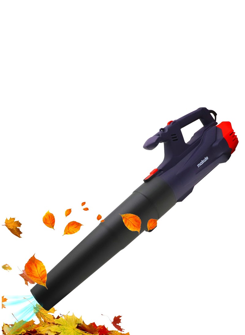 makute 3800W High Power Electric Leaf Blower Multifunctional for Lawn Care Blowing and Yard Cleaning blowing off leaves and debris from lawn, driveway, and patio. PB111  - Image 1