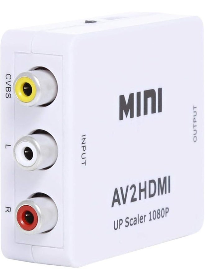 Portable AV to HDMI Adapter (White) - Image 5