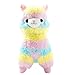 AngelGift Cuddly Llama Rainbow Alpaca Doll 7 Soft Baby Stuffed Animal Toy Valentines Day Birthday Xmas Christmas Wedding Anniversary Presents Gifts - Image 3