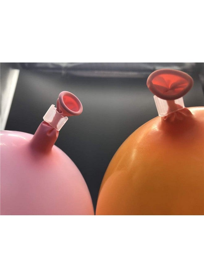 iFlyMars 101 Pieces Of Clear Plastic V Balloon Clips Tie For Sealingwedding Party Christmas Birthday Decoration - Image 4