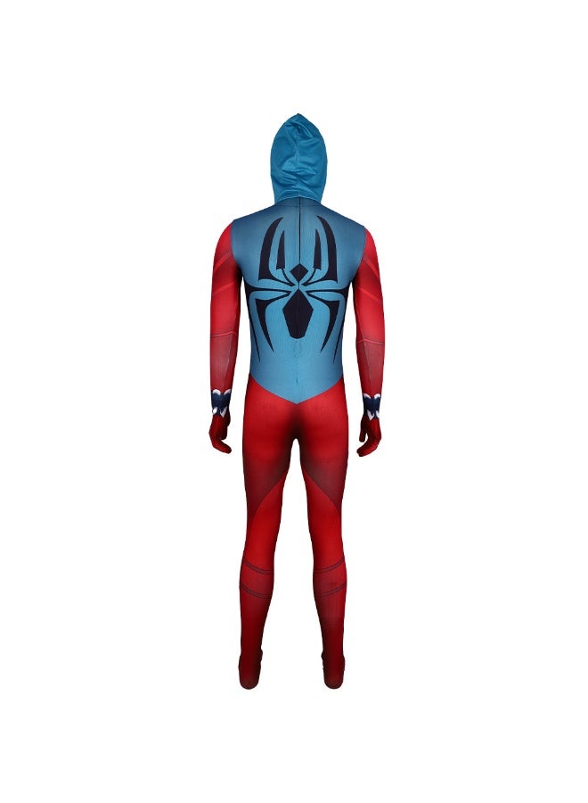 زي هالوين سبايدر مان الأحمر، بدلة ضيقة تحاكي شخصية سبايدر مان - Image 3