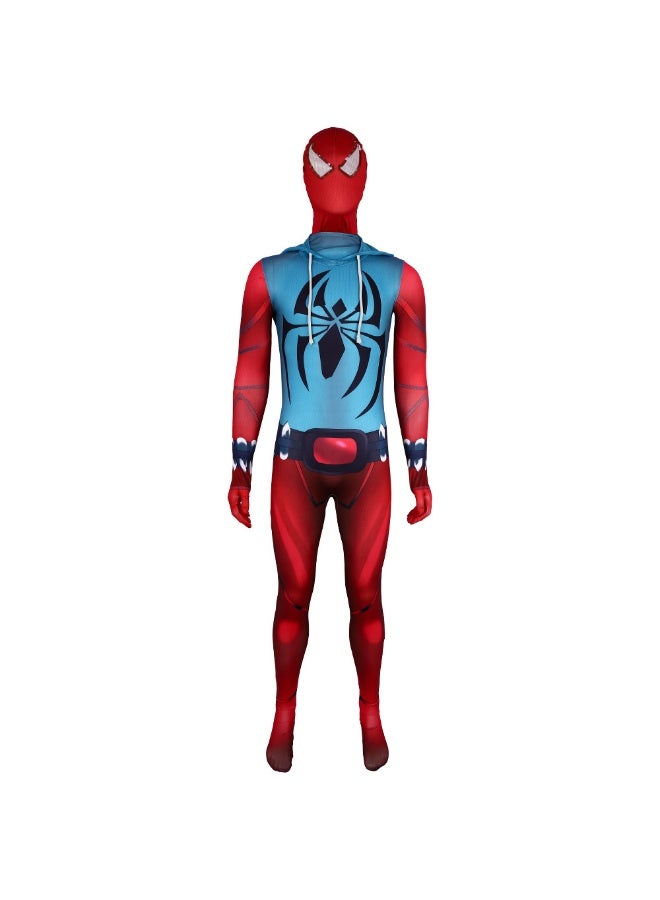 زي هالوين سبايدر مان الأحمر، بدلة ضيقة تحاكي شخصية سبايدر مان - Image 2
