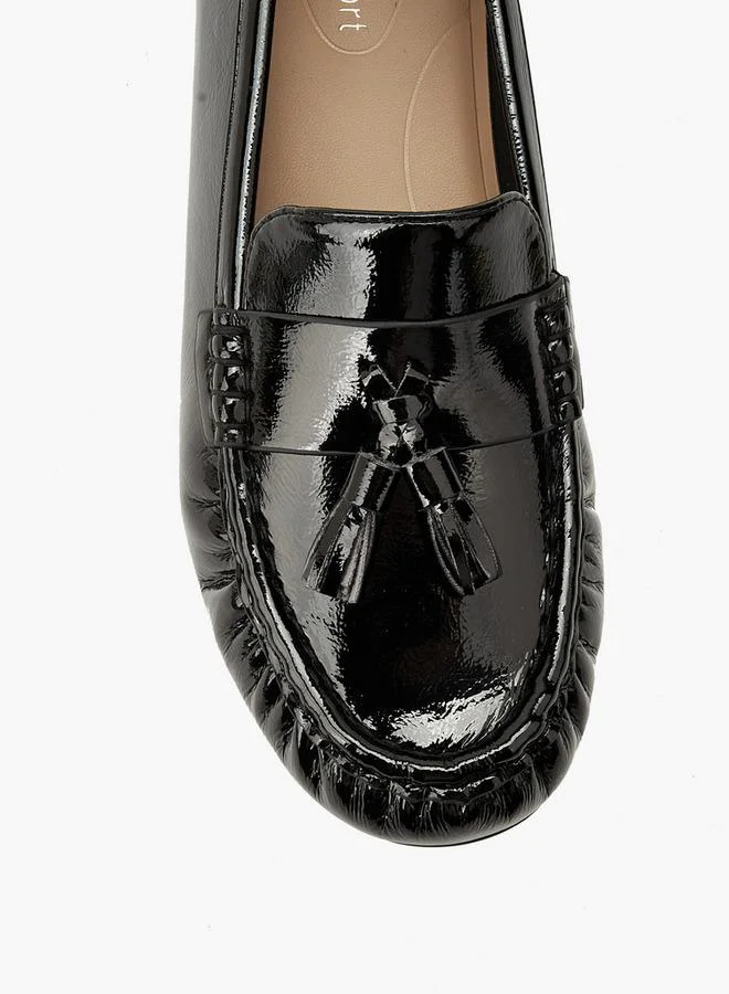Le Confort BLACK Women Slip-On Loafers for Women | Best Price UAE