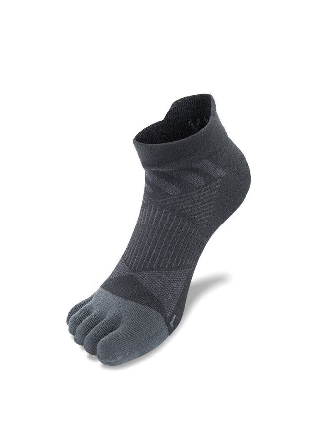 Tfo Dupont Coolmax Five-toe Socks Breathable Sports Running Socks Outdoor Hiking Socks 2902508 Black L