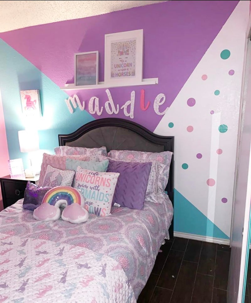 Create-A-Mural Pastel Polka Dot Wall Decals -Girls Room Decor Stickers Living Room Bedroom, Bathroom, Playroom, Baby Nursery Toddler to Teen DIY Decoration (Pastel) - Image 4