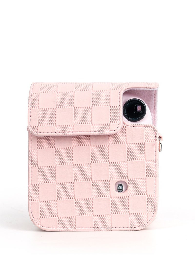 Generic Instant Camera Case Bag With Strap For Fujifilm Instax Mini 12 Pink  - Image 4