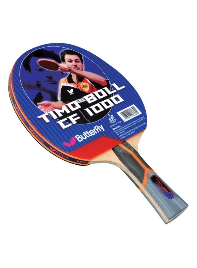 باترفلاي مضرب تنس طاولة Butterfly Timo Boll CF 1000، متعدد الألوان - Image 2