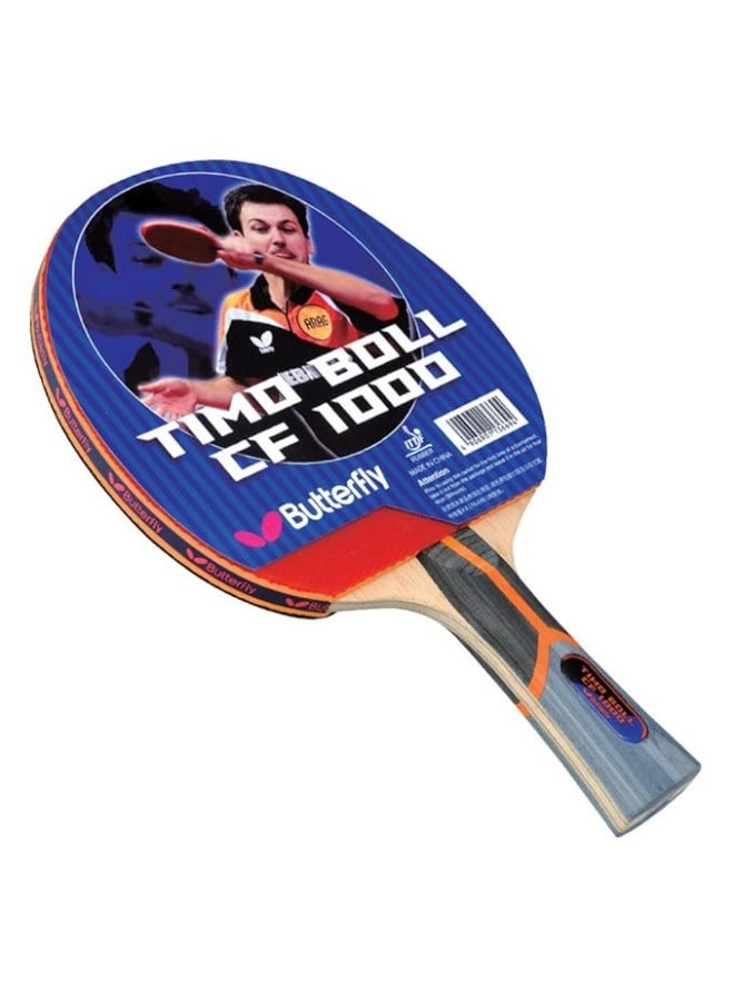 باترفلاي مضرب تنس طاولة Butterfly Timo Boll CF 1000، متعدد الألوان - Image 1