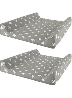 Moro Moro Waterproof Changing Mat Cover – Soft Towelling – Set of 2  - Image 4