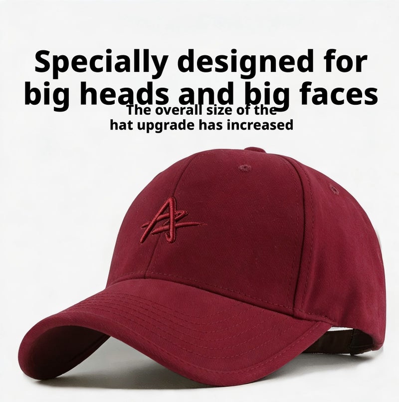 Baseball Cap Korean Style Deep Brim Embroidery Letter Unisex - Image 4