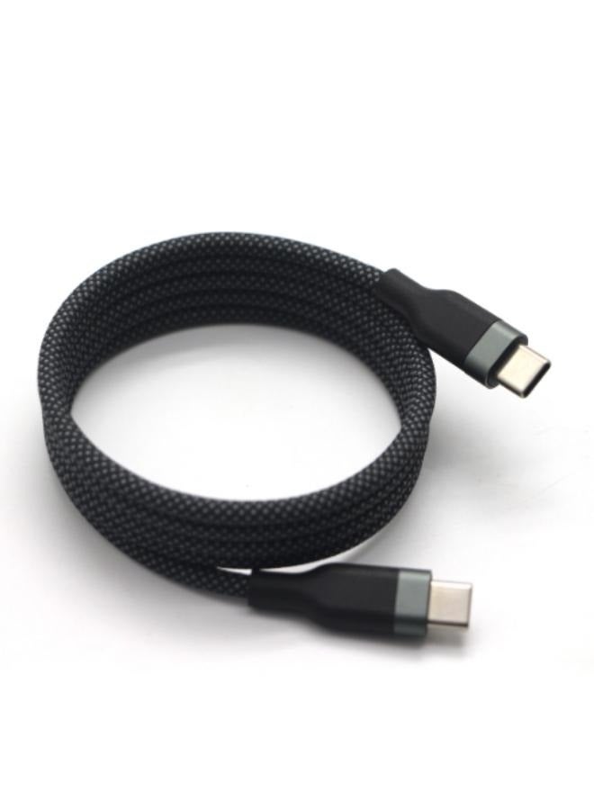 SIA (BKCC100-1NBRDLT) Power Link 100W 1M Type-C To Type-C Cable Black